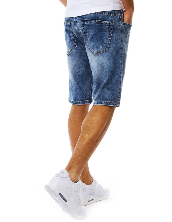 Spodenki jeansowe męskie niebieskie Dstreet SX0806