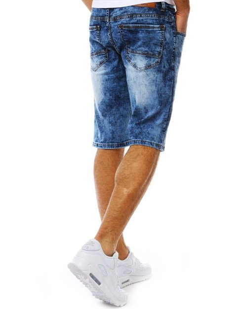 Spodenki jeansowe męskie niebieskie SX0785