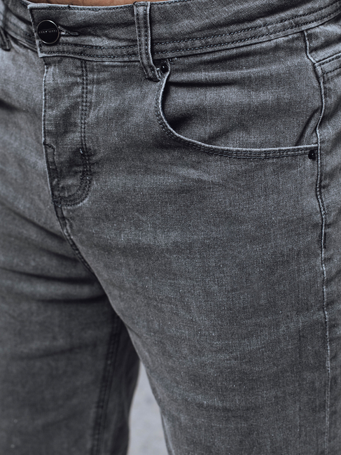 Spodenki męskie jeansowe ciemnoszare Dstreet SX2399
