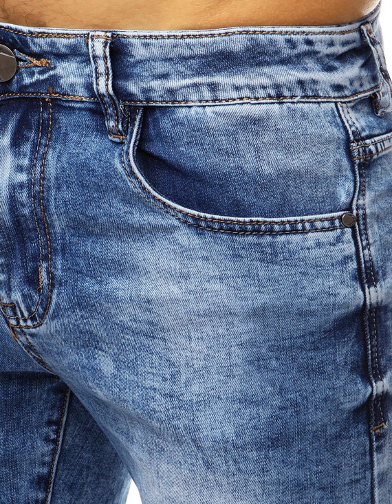 Spodenki męskie jeansowe niebieskie Dstreet SX1001