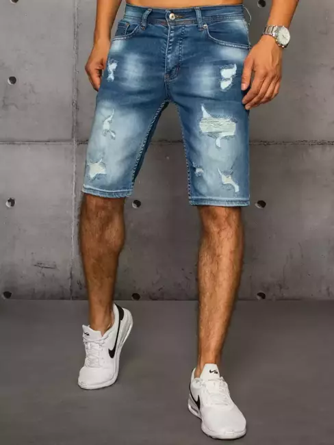 Spodenki męskie jeansowe niebieskie Dstreet SX1544
