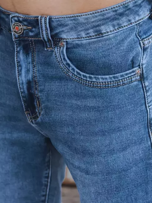 Spodenki męskie jeansowe niebieskie Dstreet SX2147