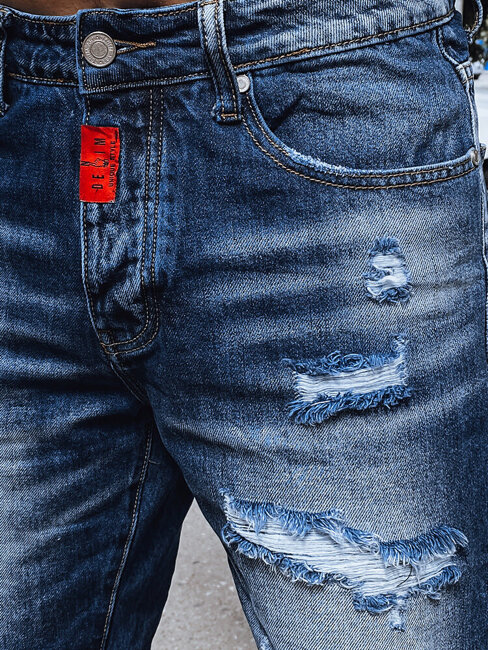Spodenki męskie jeansowe niebieskie Dstreet SX2449
