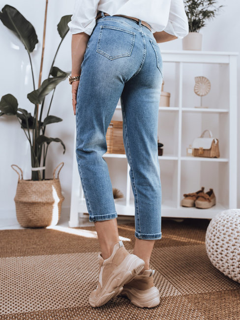 Spodnie damskie MAKIS jeansowe niebieskie Dstreet UY1174