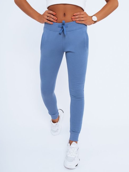 Spodnie damskie dresowe FITS niebieskie UY0207