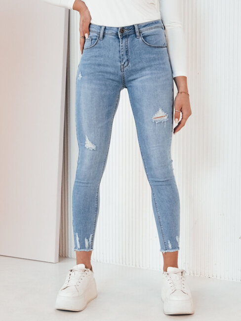 Spodnie damskie jeansowe AMBEL niebieskie Dstreet UY1985