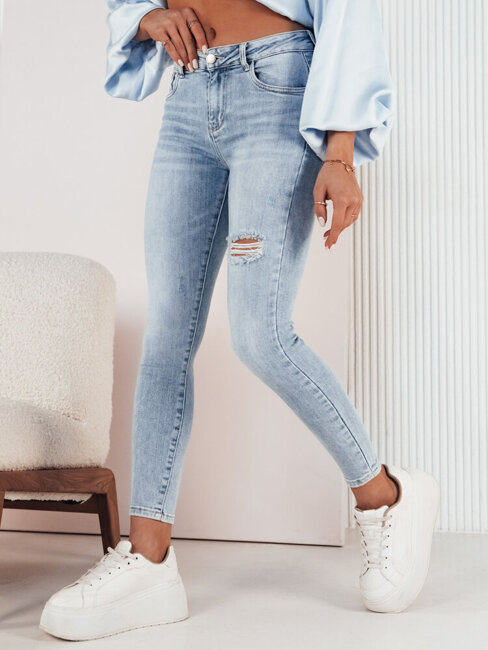Spodnie damskie jeansowe CISCAR niebieskie Dstreet UY1933