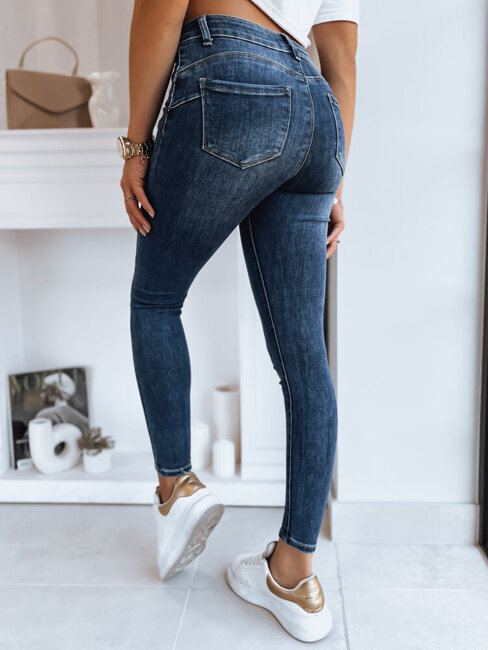 Spodnie damskie jeansowe DIRIA ciemnoniebieskie Dstreet UY1741