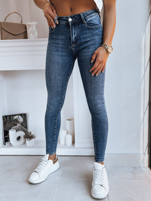 Spodnie damskie jeansowe DIVETTI ciemnoniebieskie Dstreet UY1742