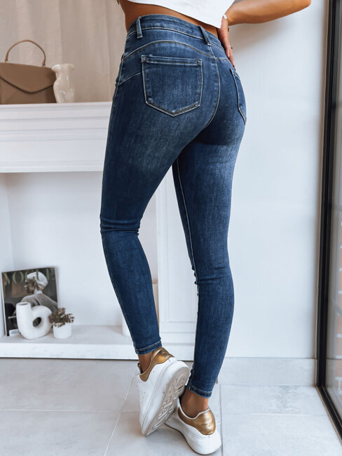 Spodnie damskie jeansowe DIVETTI ciemnoniebieskie Dstreet UY1747