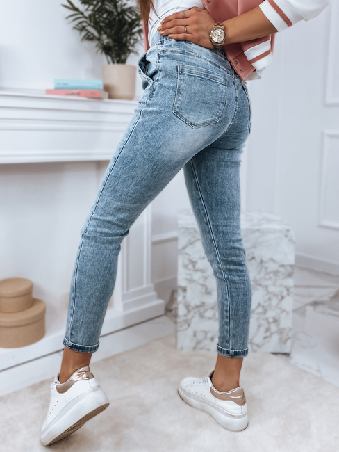 Spodnie damskie jeansowe GARET niebieskie Dstreet UY1088