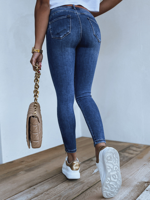 Spodnie damskie jeansowe IVY niebieskie Dstreet UY1290