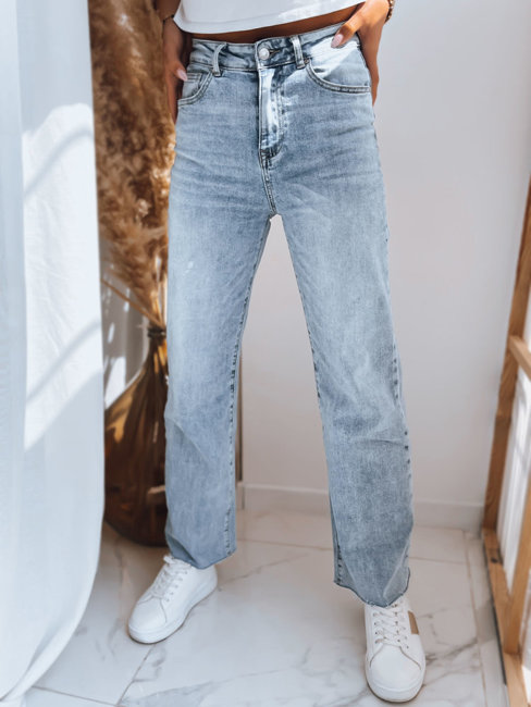Spodnie damskie jeansowe JENNA niebieskie Dstreet UY1445