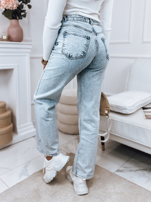 Spodnie damskie jeansowe JESSI niebieskie Dstreet UY1205