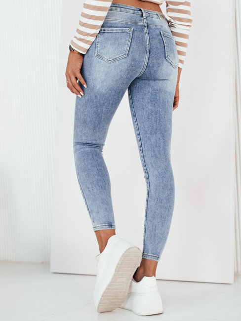 Spodnie damskie jeansowe LACIVON niebieskie Dstreet UY1929