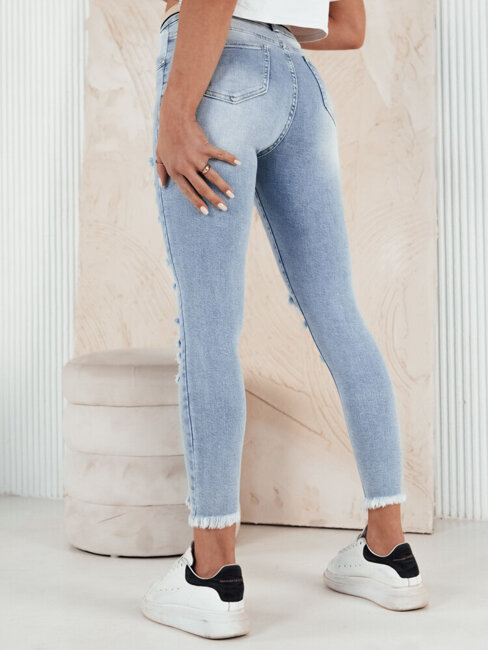 Spodnie damskie jeansowe NIZAS niebieskie Dstreet UY1925