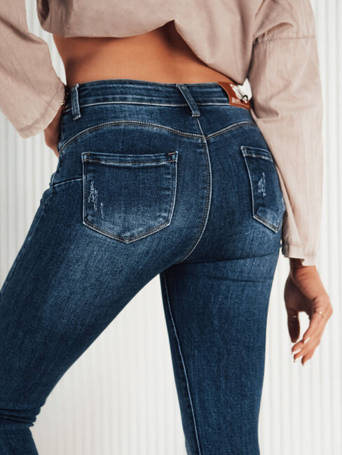 Spodnie damskie jeansowe NULES niebieskie Dstreet UY1908