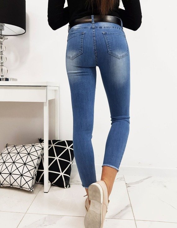 Spodnie damskie jeansowe RELAX UY0144