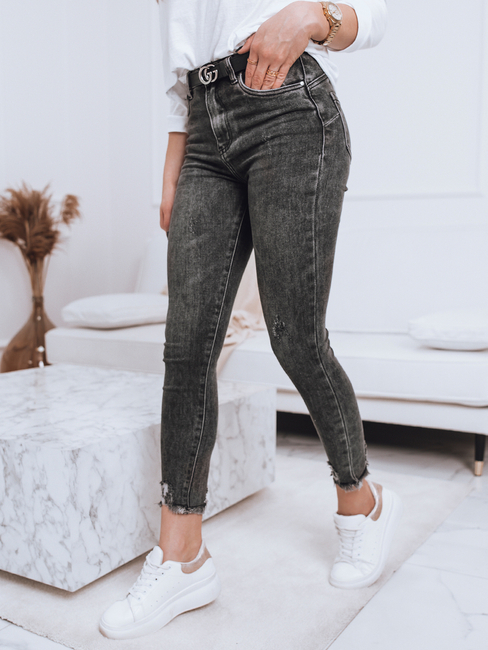 Spodnie damskie jeansowe RUT czarne Dstreet UY1118