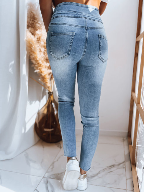 Spodnie damskie jeansowe TATI niebieskie Dstreet UY1443
