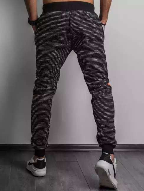 Spodnie dresowe męskie ciemnoszare Dstreet UX3032