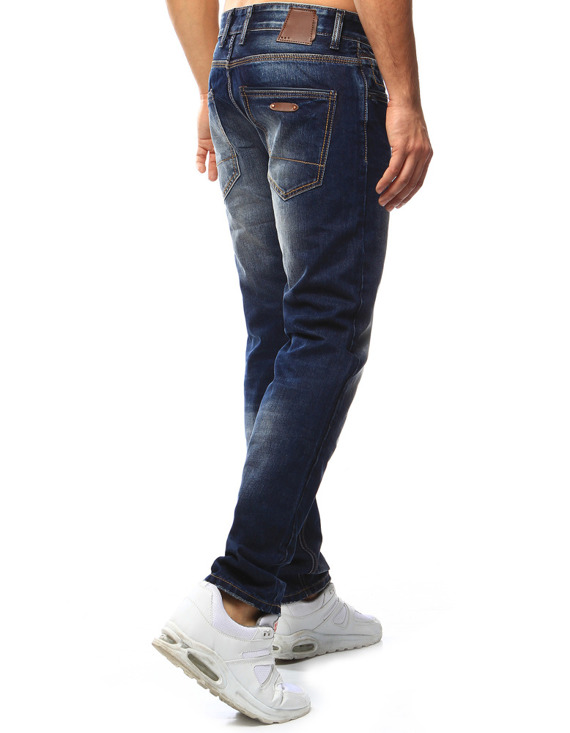 Spodnie jeansowe męskie granatowe Dstreet UX0912