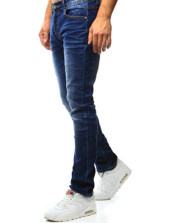 Spodnie jeansowe męskie niebieskie Dstreet UX1022