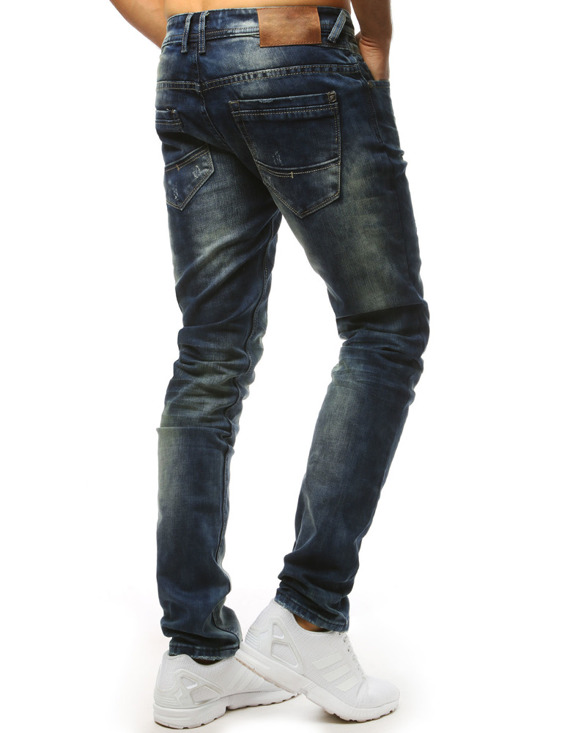 Spodnie jeansowe męskie niebieskie Dstreet UX1539