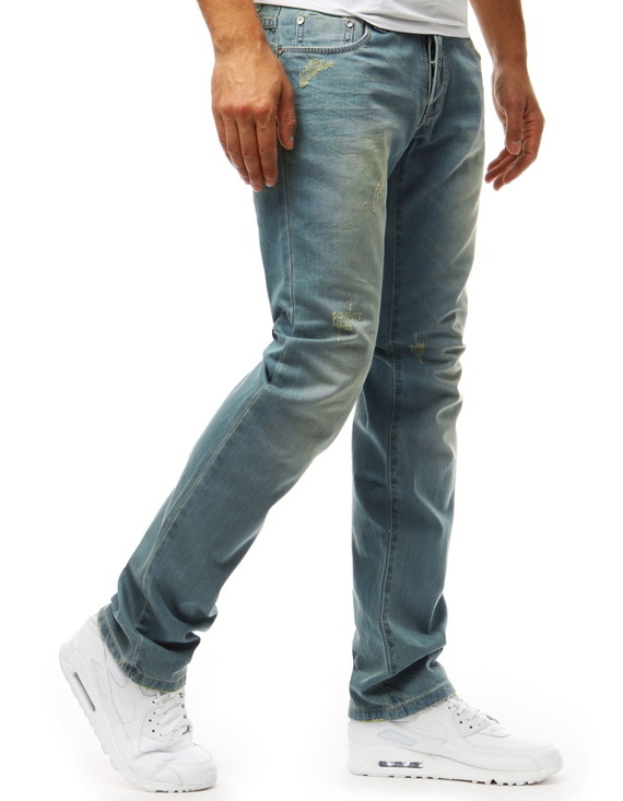 Spodnie jeansowe męskie niebieskie Dstreet UX1947