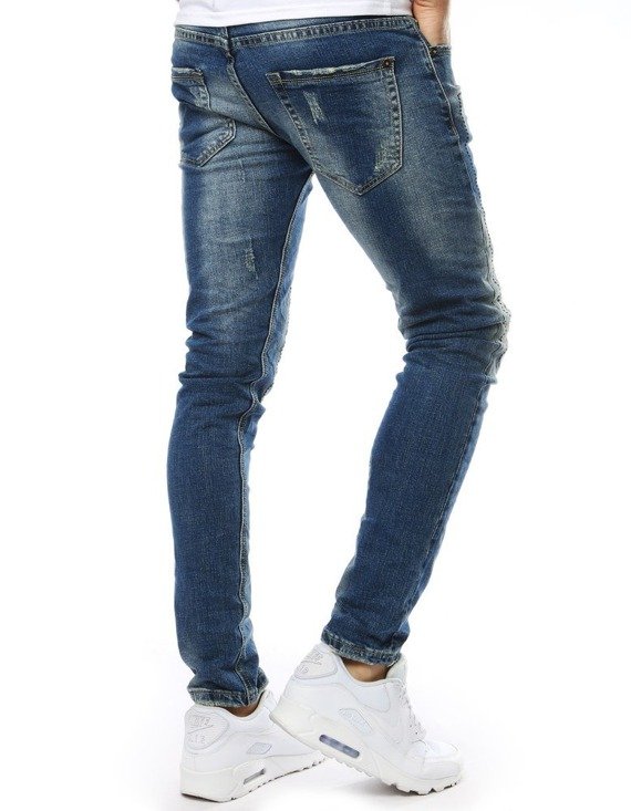 Spodnie jeansowe męskie niebieskie Dstreet UX2172