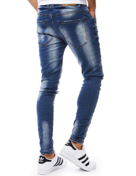 Spodnie jeansowe męskie niebieskie UX1830