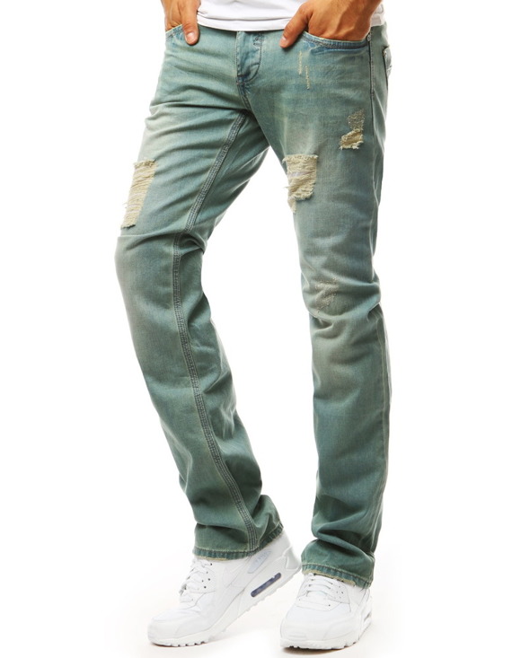 Spodnie jeansowe męskie niebieskie UX1962