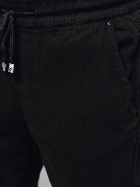 Spodnie męskie bojówki czarne Dstreet UX4179