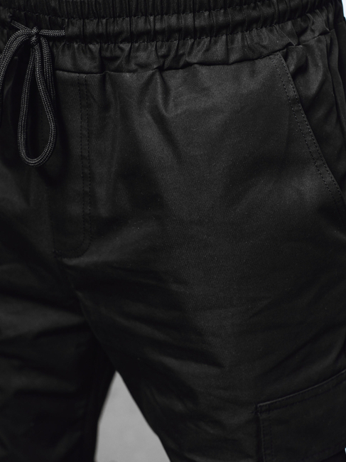Spodnie męskie bojówki czarne Dstreet UX4209