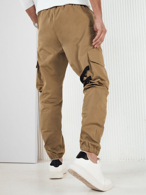 Spodnie męskie bojówki khaki Dstreet UX4206