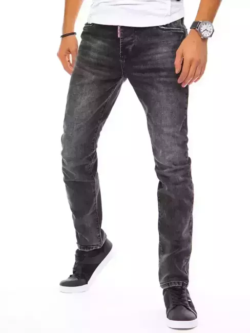 Spodnie męskie czarne Dstreet UX3367