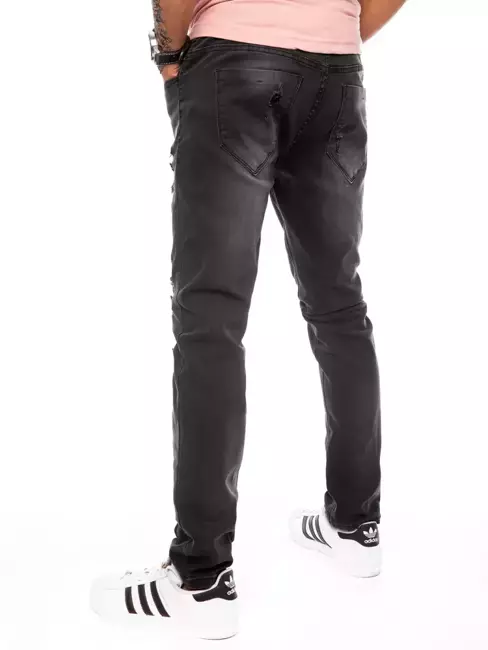 Spodnie męskie czarne Dstreet UX3823