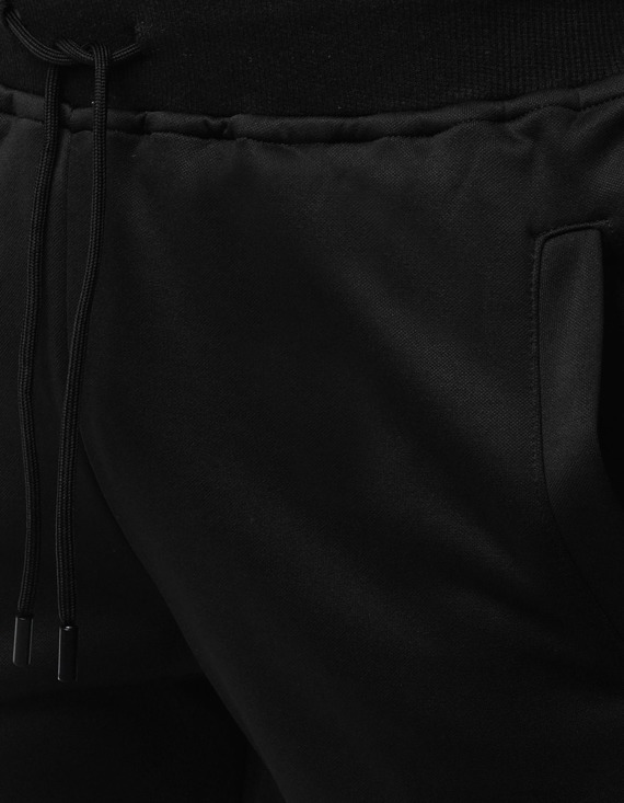 Spodnie męskie dresowe joggery czarne UX2010