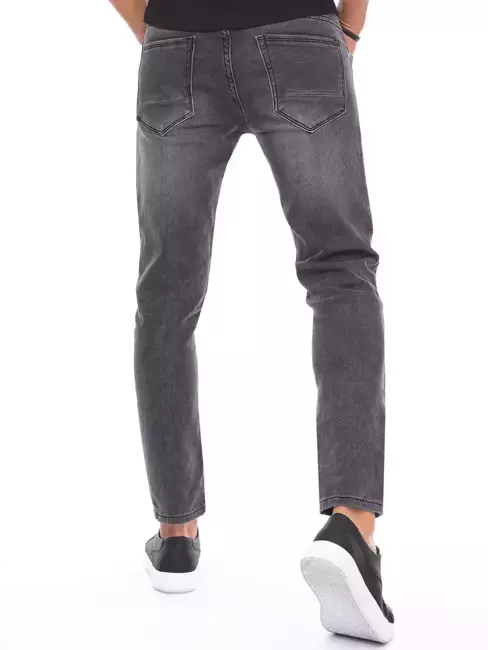 Spodnie męskie jeansowe ciemnoszare Dstreet UX3483