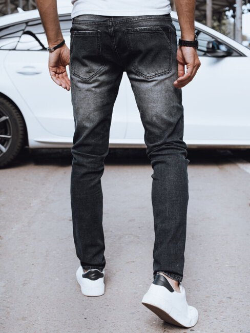 Spodnie męskie jeansowe czarne Dstreet UX4223
