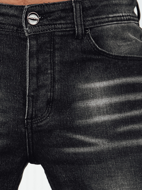 Spodnie męskie jeansowe czarne Dstreet UX4248