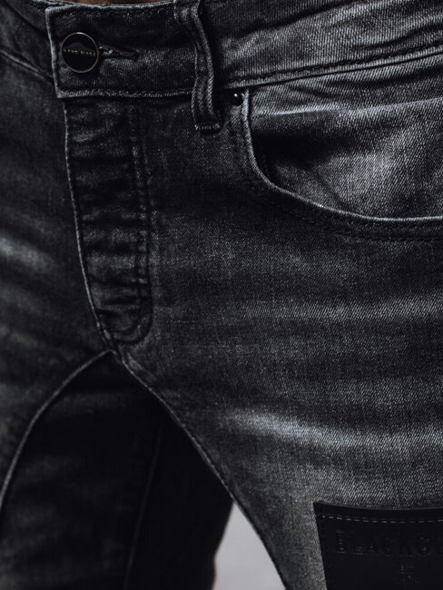 Spodnie męskie jeansowe czarne Dstreet UX4298