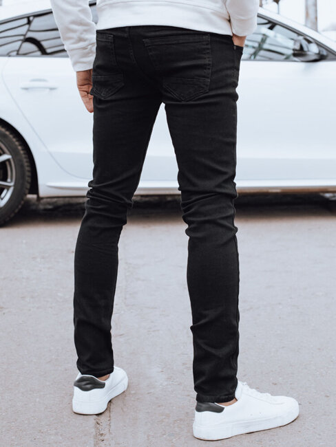 Spodnie męskie jeansowe czarne Dstreet UX4316