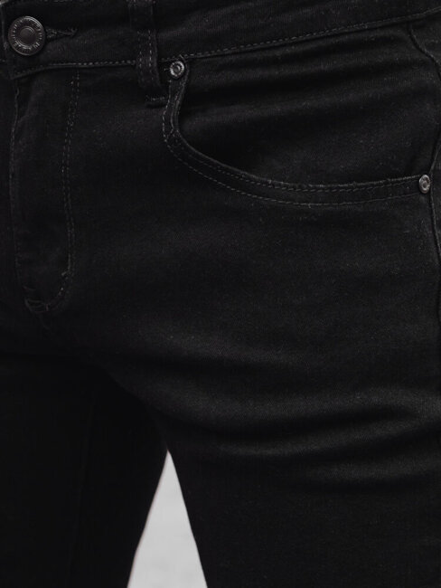 Spodnie męskie jeansowe czarne Dstreet UX4318