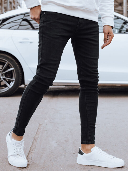 Spodnie męskie jeansowe czarne Dstreet UX4320
