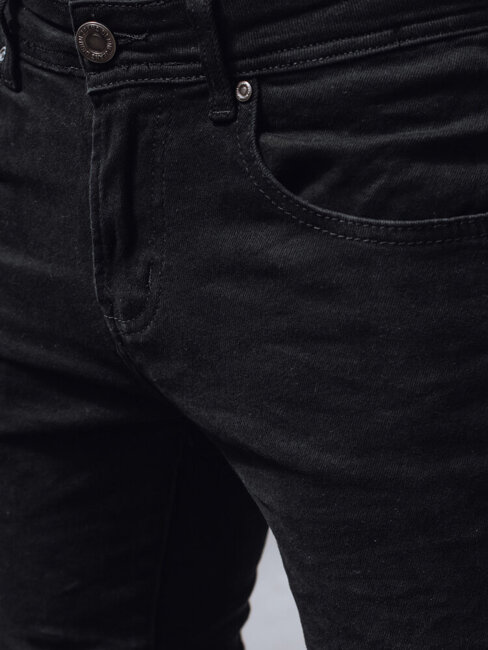 Spodnie męskie jeansowe czarne Dstreet UX4352