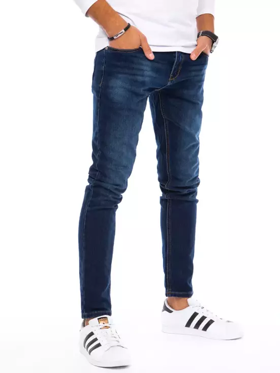 Spodnie męskie jeansowe granatowe Dstreet UX3464