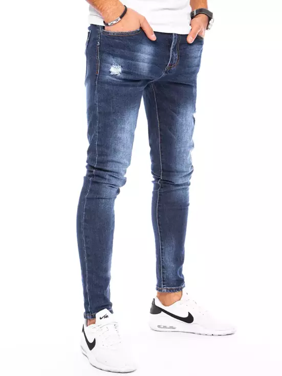 Spodnie męskie jeansowe granatowe Dstreet UX3471