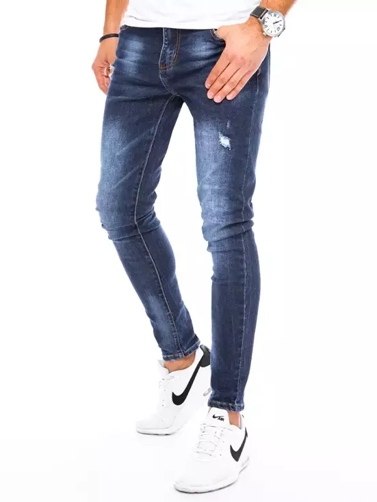 Spodnie męskie jeansowe granatowe Dstreet UX3471