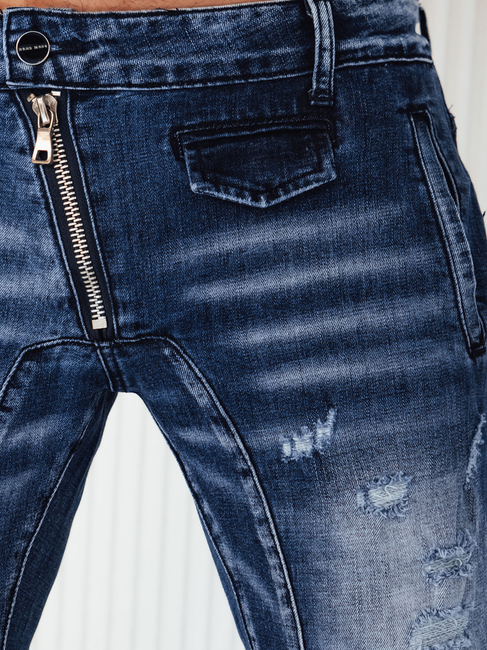 Spodnie męskie jeansowe granatowe Dstreet UX3828